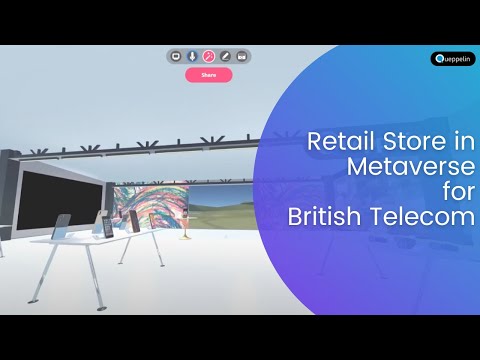 Virtual Reality Retail Store for British Telecom by Queppelin